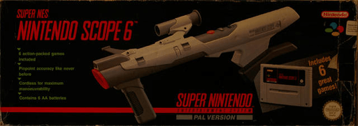 Nintendo Scope 6 box art for Super Nintendo